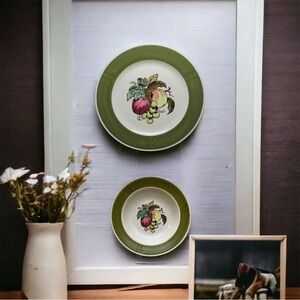 Vintage Metlox Poppy Trail Provincial Fruit Soup/Cereal Bowl